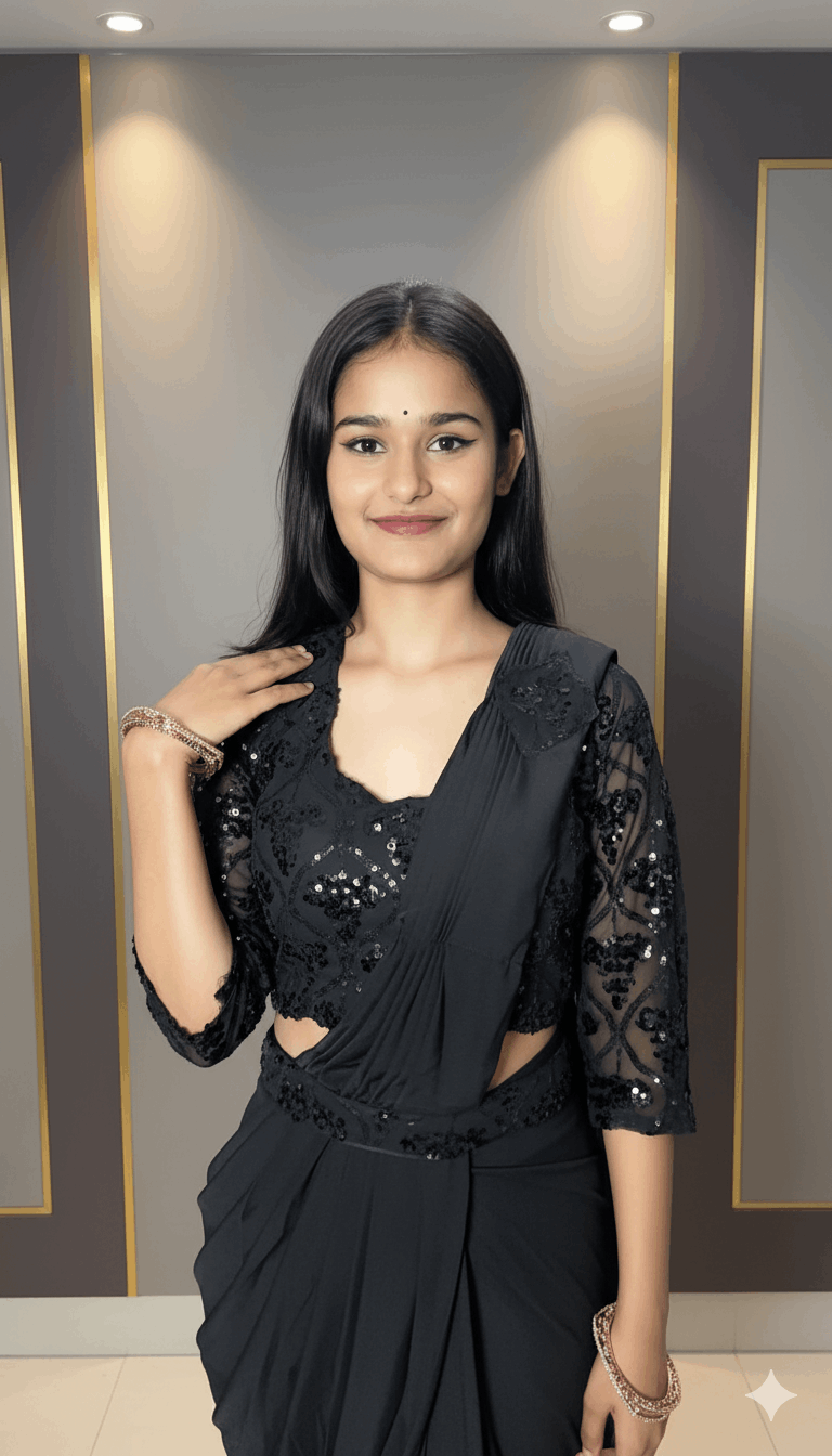 Elegant Grace Ready-to-Wear Saree