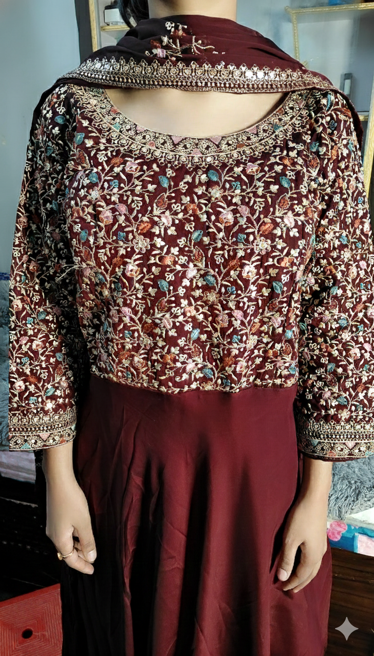 Designer party wear gown 