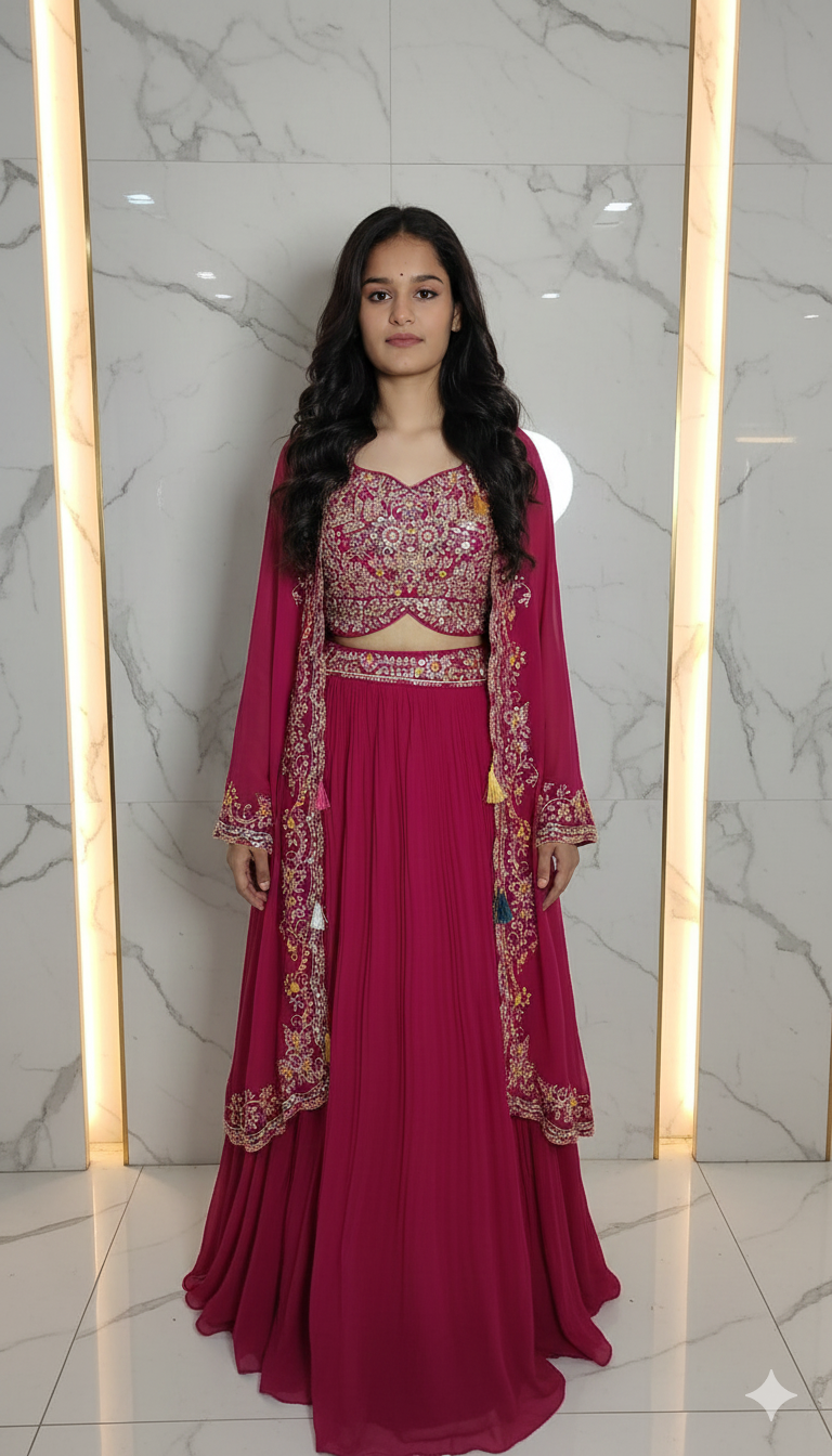 Party wear three piece set 