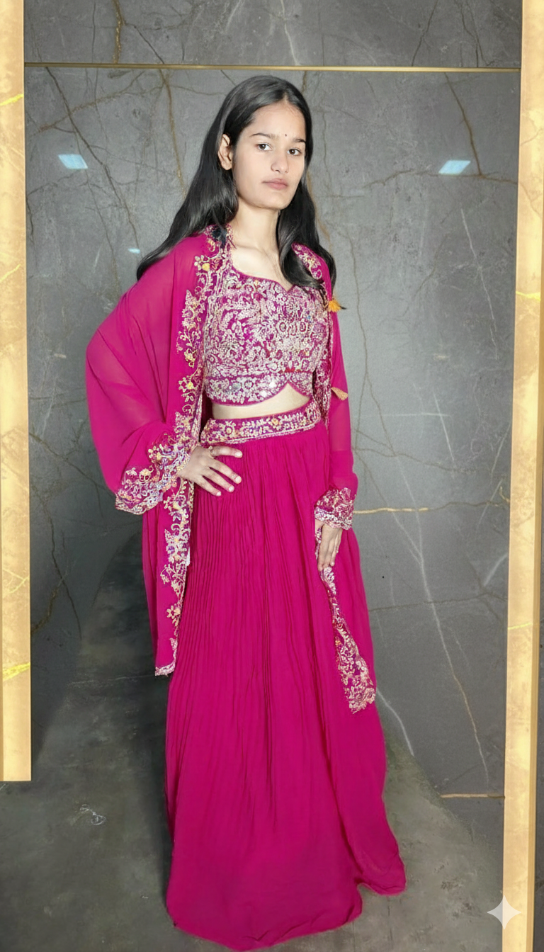 Party wear three piece set 