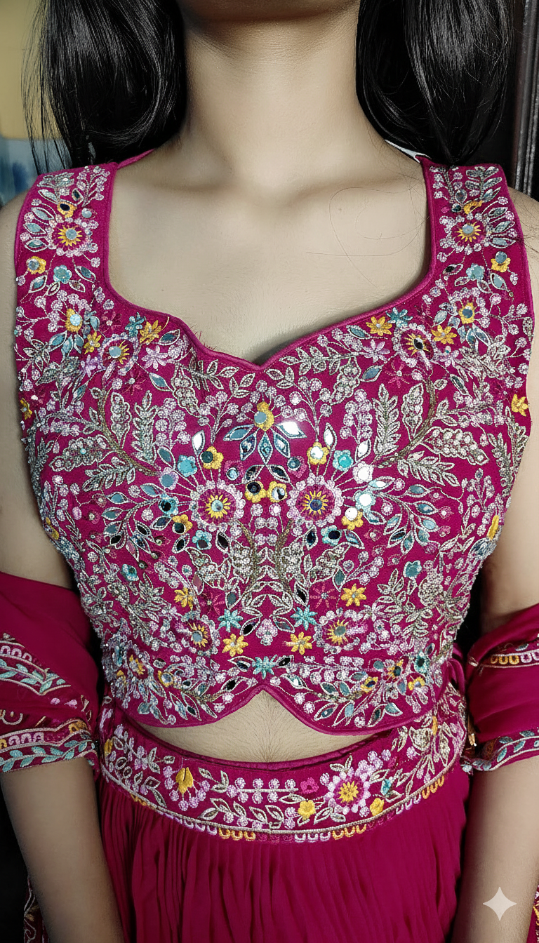 Party wear three piece set 