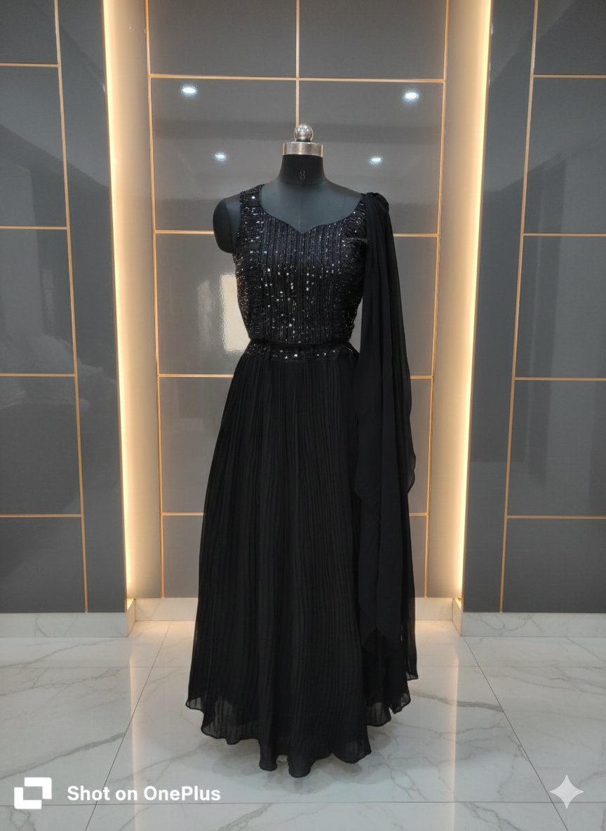 Designer lehenga choli with stylish Shrug 