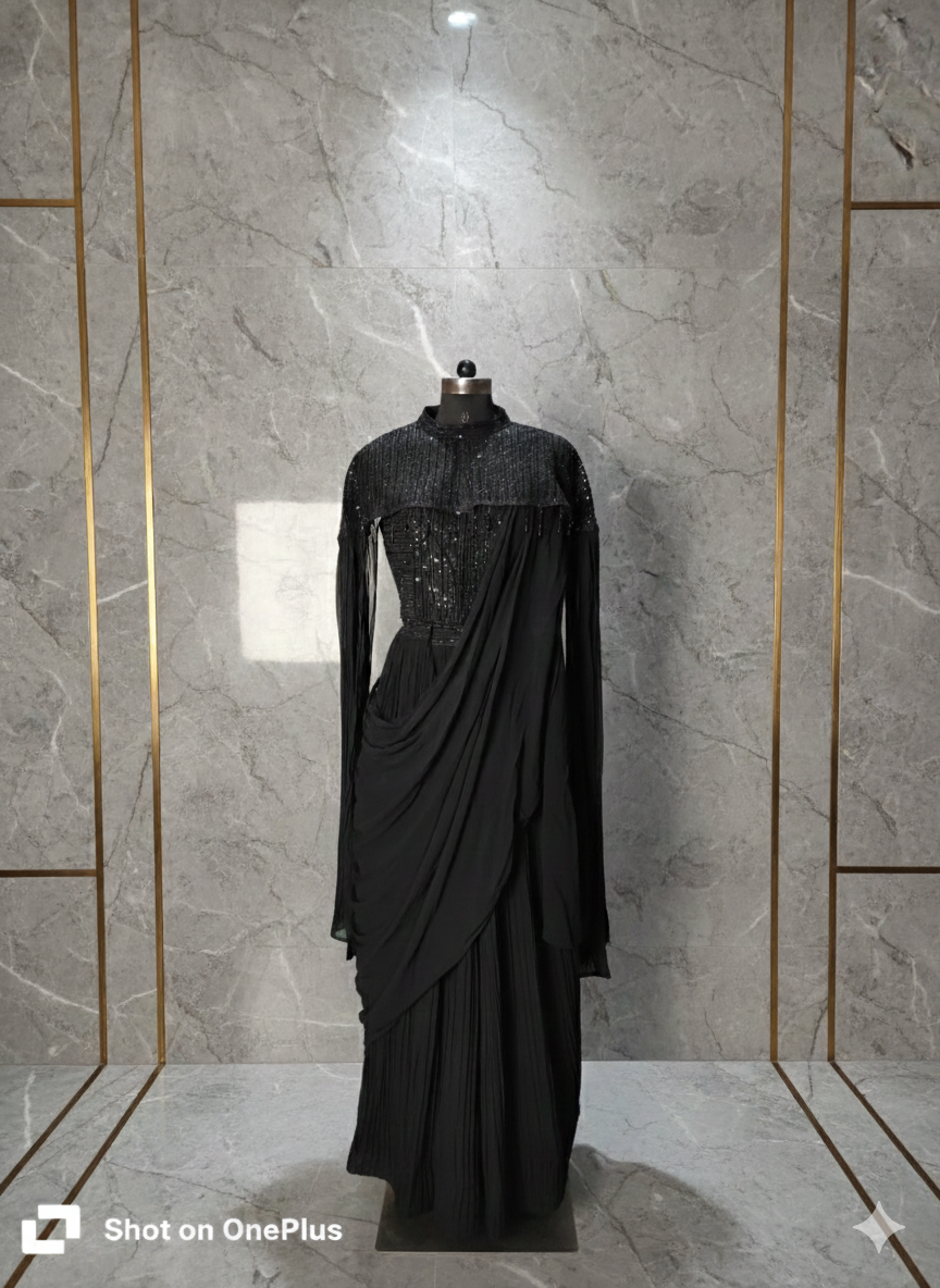 Designer lehenga choli with stylish Shrug 