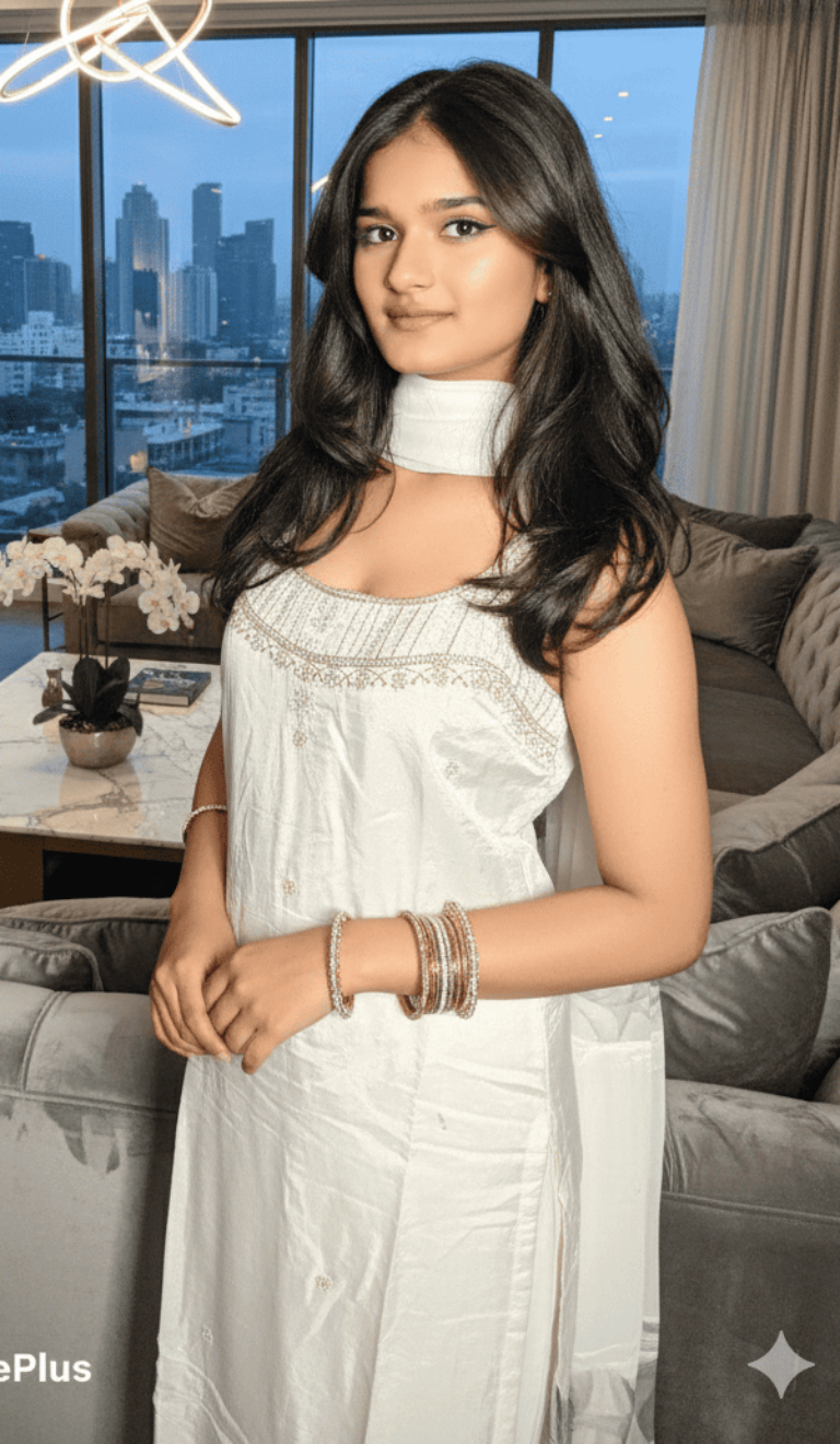 Girls Imported Set White