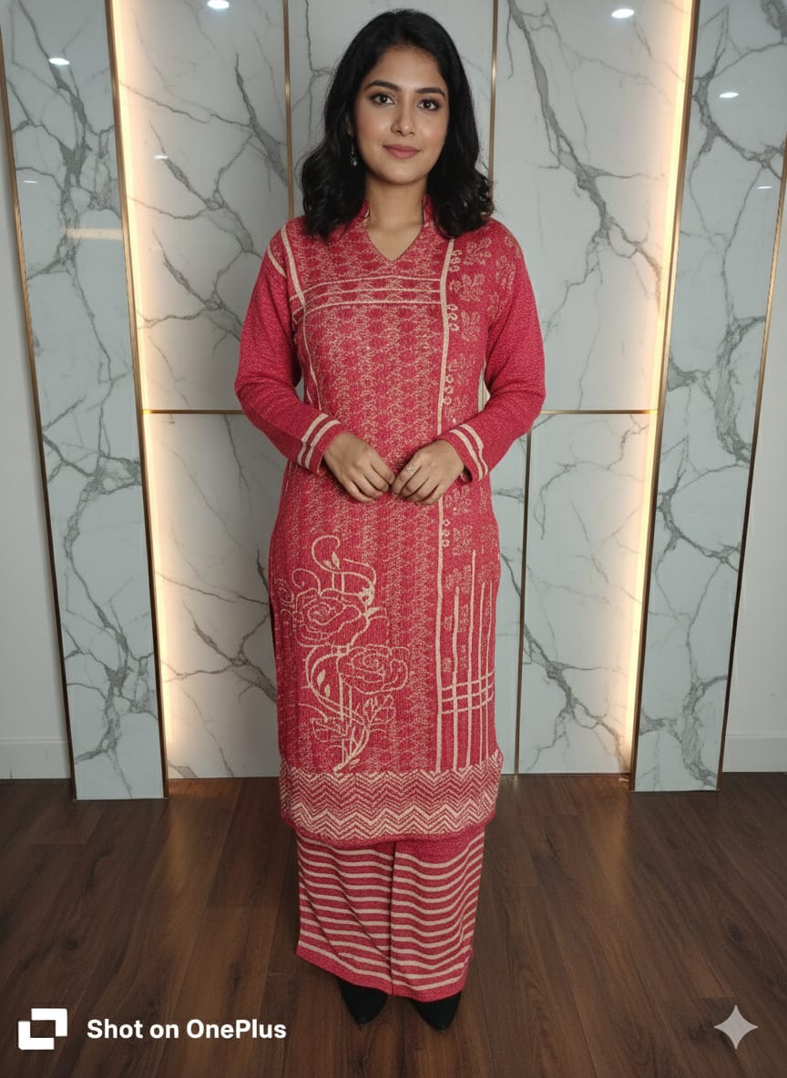 Woolen Kurta Set for Women