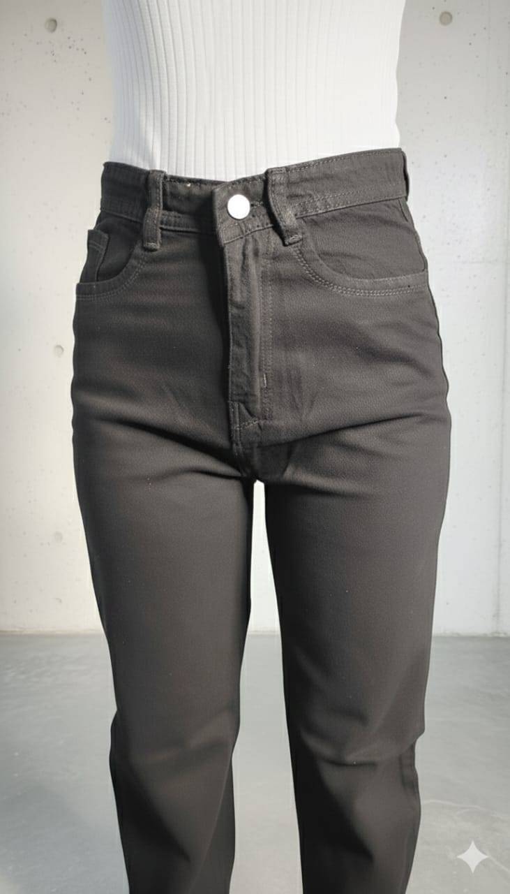 Straight jeans for women