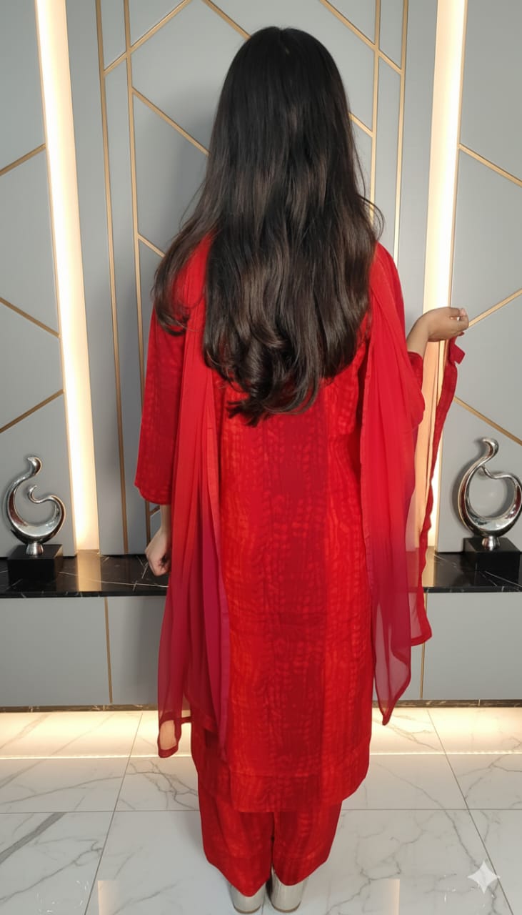 Neck mirror work design