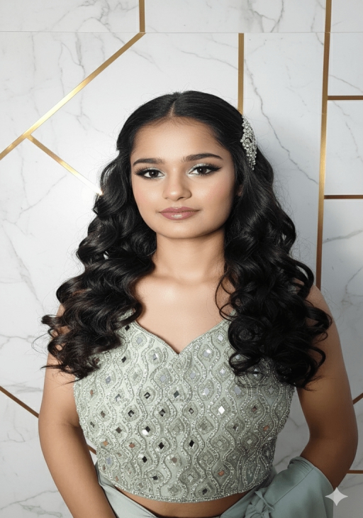 Radiant Charm Ready-to-Wear Party Saree