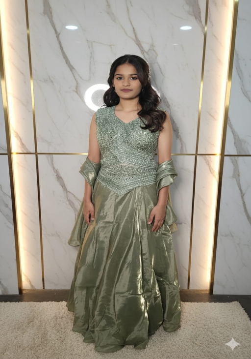 Stylish Party Wear Lehenga Choli with Full Embroidery Blouse 