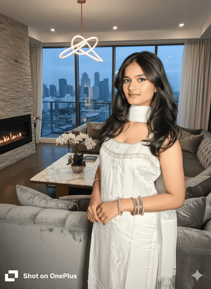 Girls Imported Set White