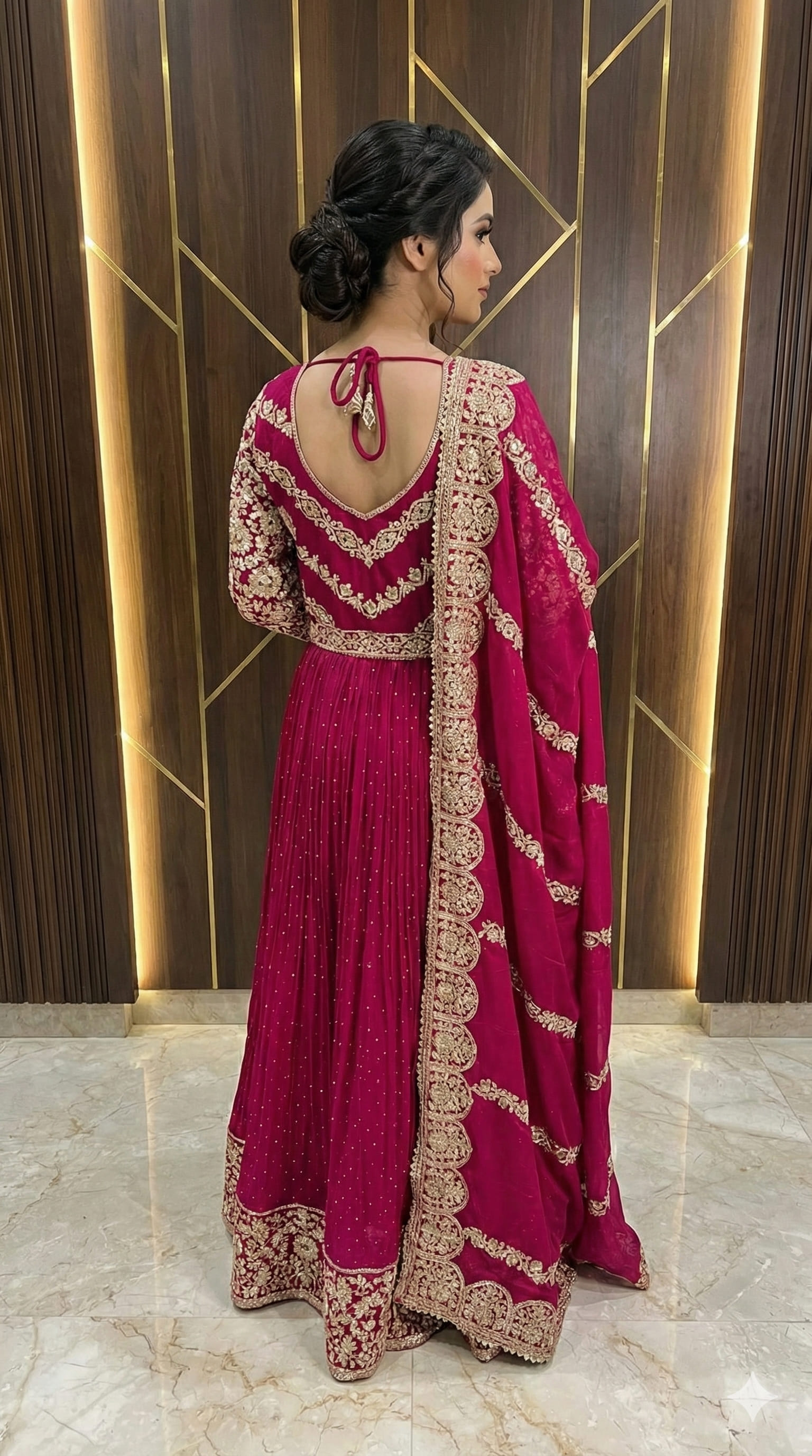 Designer party wear gown 