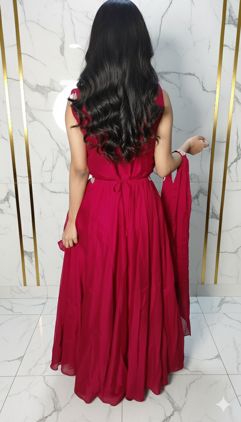 Stylish Party Wear Gown 