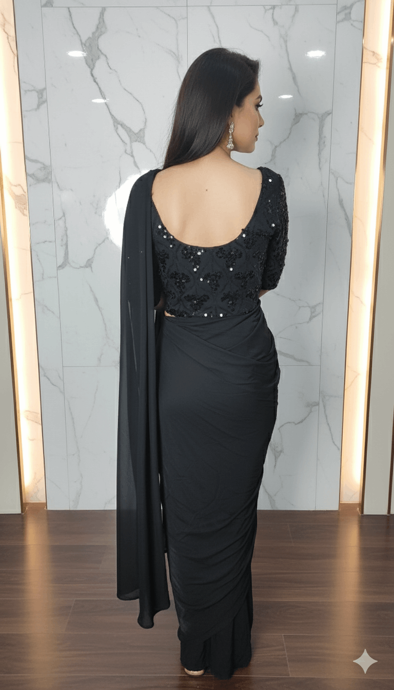 Elegant Grace Ready-to-Wear Saree