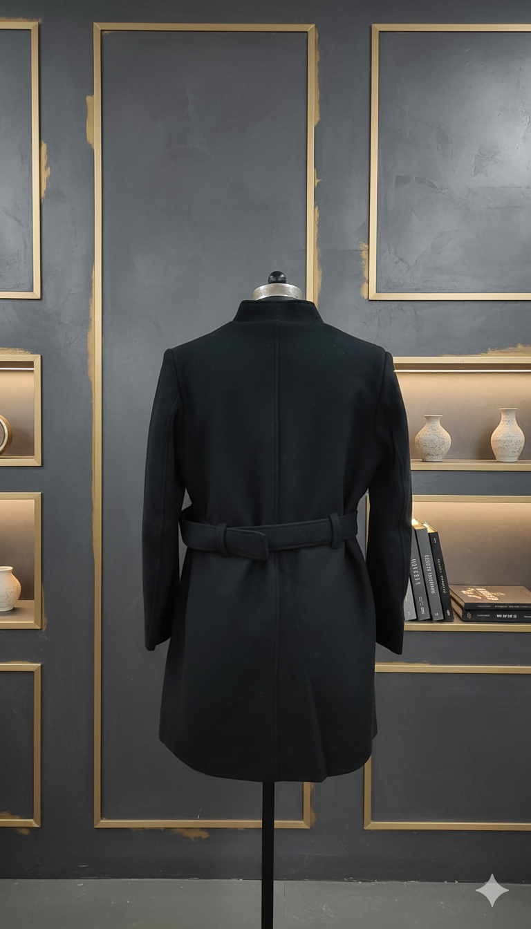 FurEase Girlsâ€™ Stylish Fur Collar Jacket