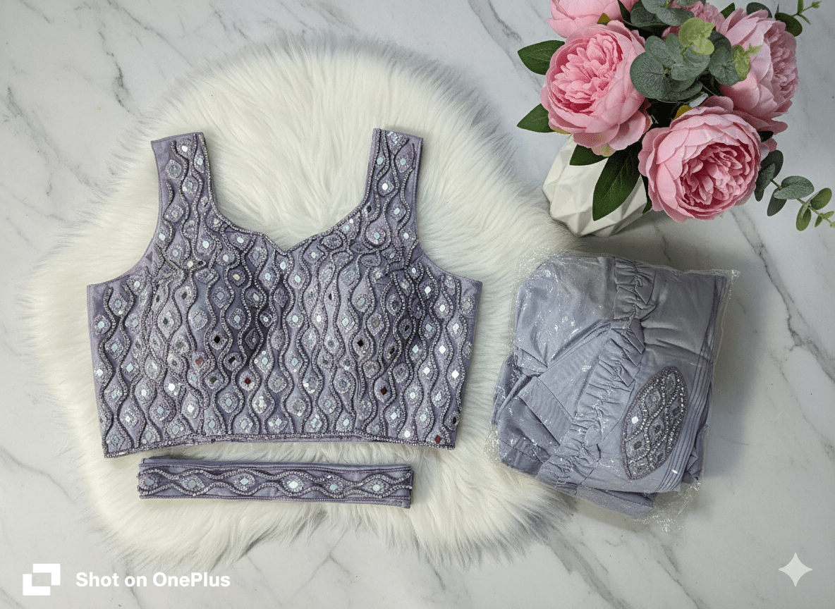 Radiant Charm Ready-to-Wear Party Saree