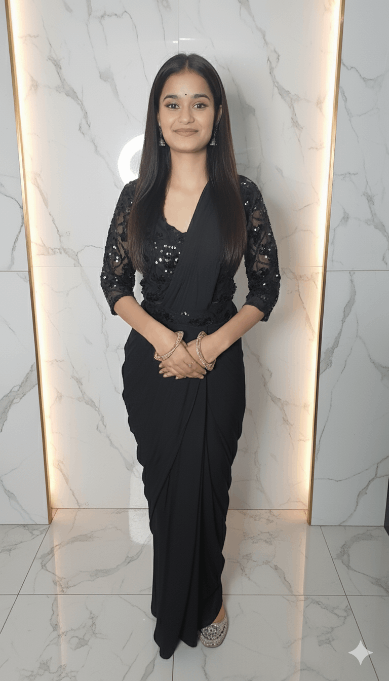 Elegant Grace Ready-to-Wear Saree