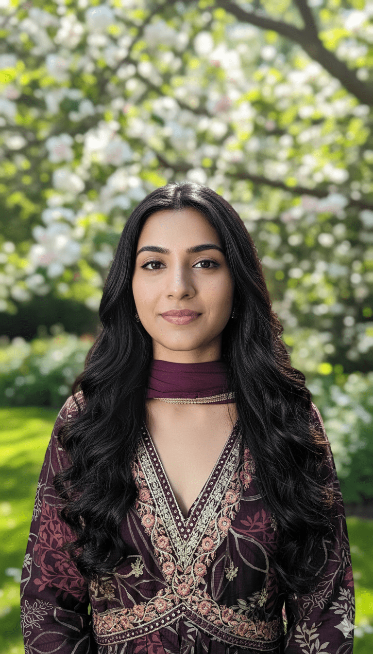 Women Wine Naira Cut Kurta Set