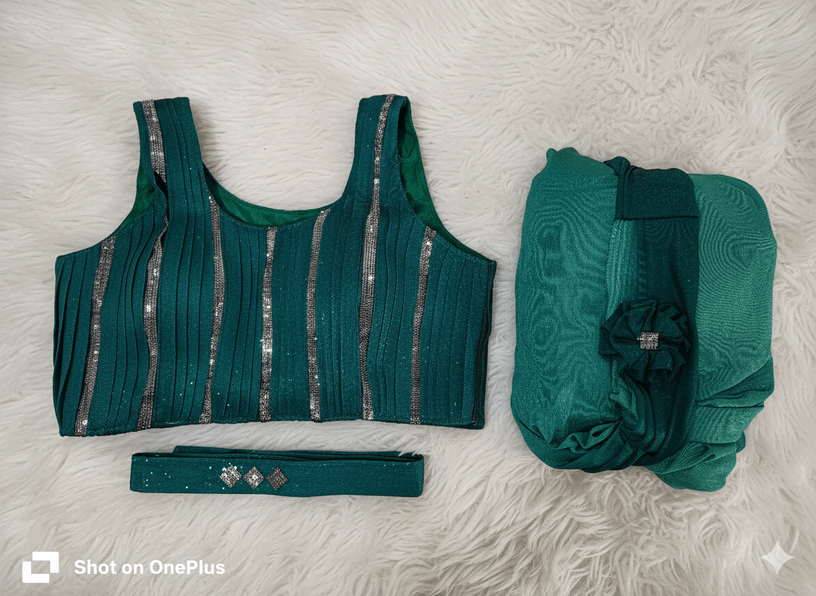 Royal Essence Ready-to-Wear Lehkhra Saree