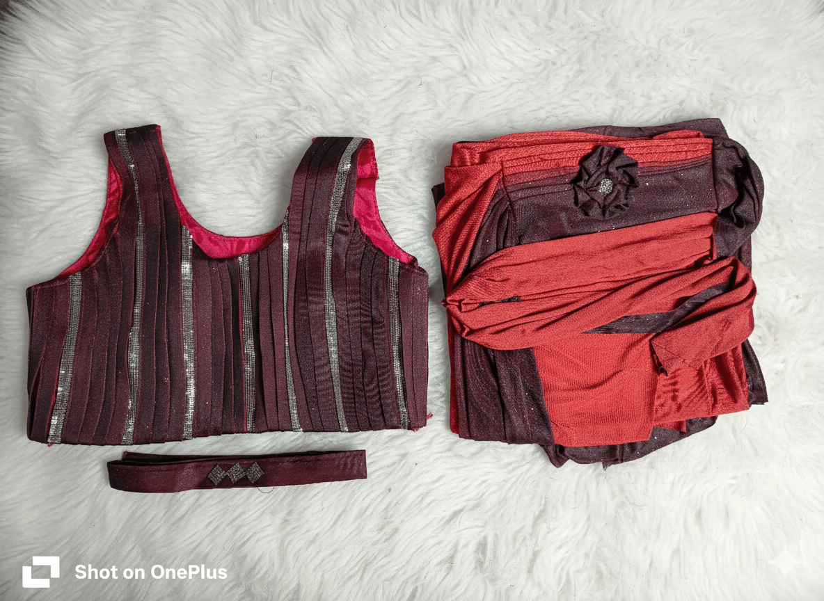 Royal Essence Ready-to-Wear Lehkhra Saree