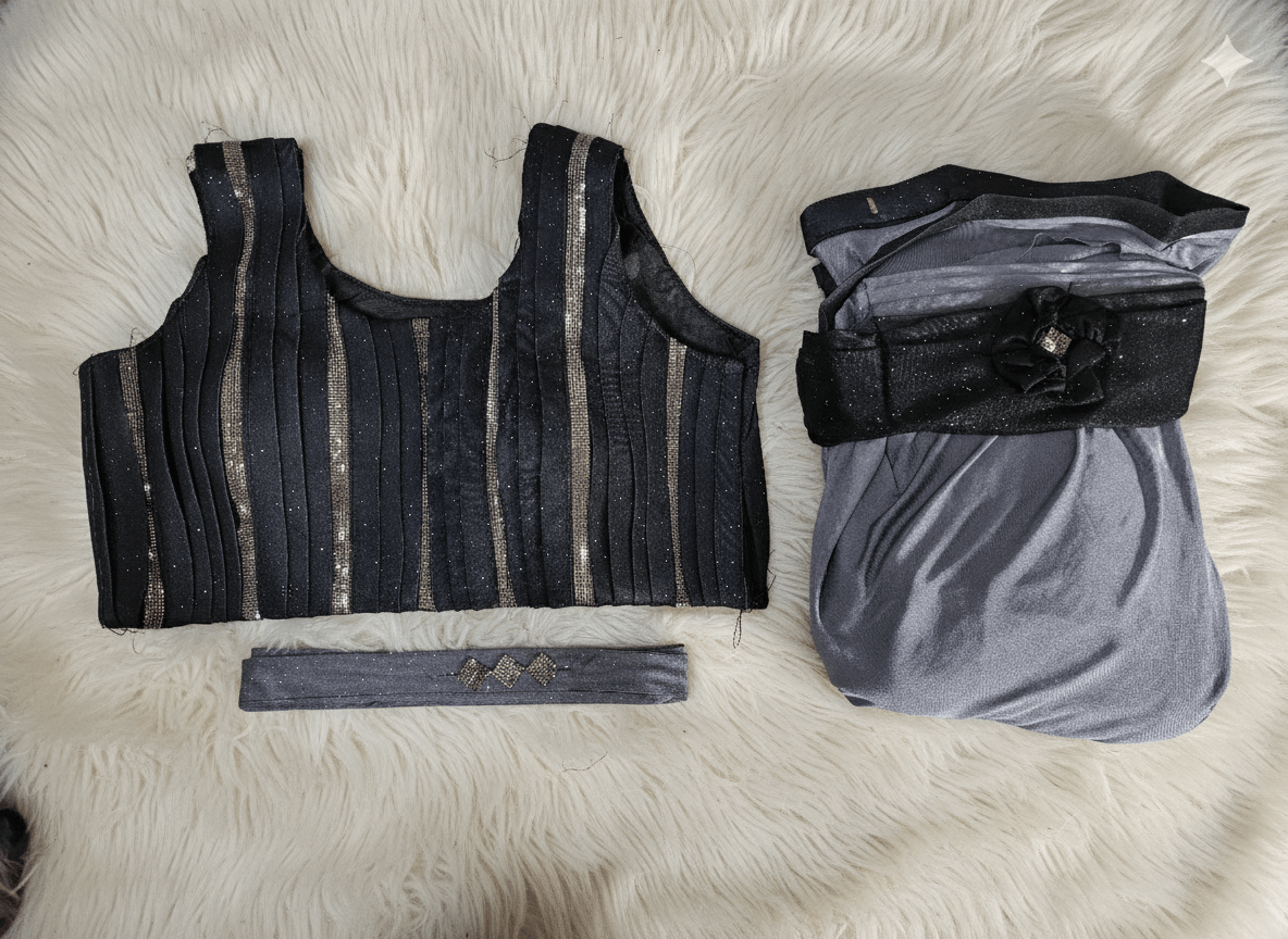 Royal Essence Ready-to-Wear Lehkhra Saree